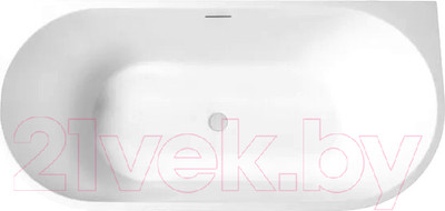 Ванна акриловая Abber AB9216-1.7MW (белый матовый)