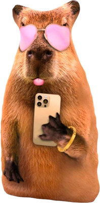 Подушка декоративная Leader Toys Капибара в розовых очках / МТ30021