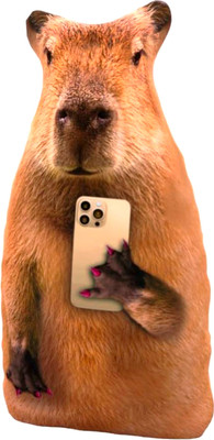 Подушка декоративная Leader Toys Капибара с телефоном / МТ30022