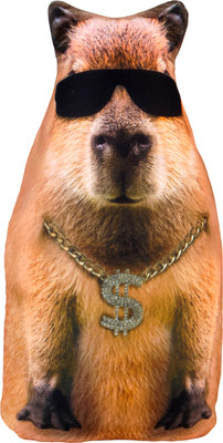 Подушка декоративная Leader Toys Капибара репер / МТ30027