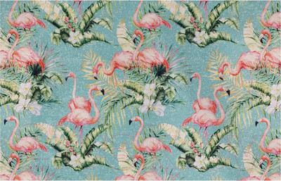 Коврик Shahintex Silk Photoprint 01 05 50x78 / 816859 (фламинго)