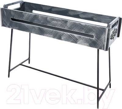 Стойка для цветов Dudo ПЦН-302-2 (черный/серебристый)