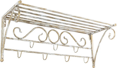 Вешалка для одежды Dudo ВННС-022-4 (белый/золото)