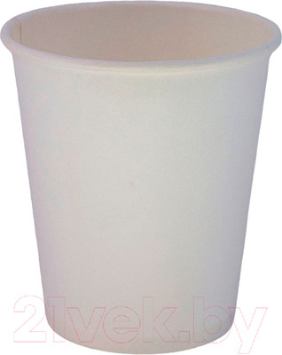 Набор бумажных стаканов Gecko Однослойный 180/205мл (3x50шт, белый)