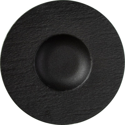 Тарелка столовая глубокая Corone Grafica XSY3299 / фк6908 (черный)