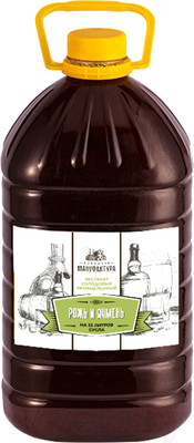 Солодовый экстракт Домашняя Мануфактура Рожь и ячмень (4.1кг)