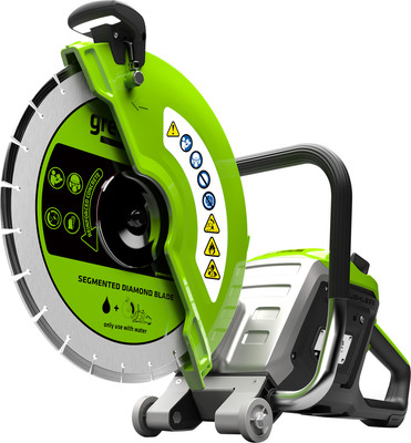 Бензорез Greenworks 1501307 (без АКБ и ЗУ)