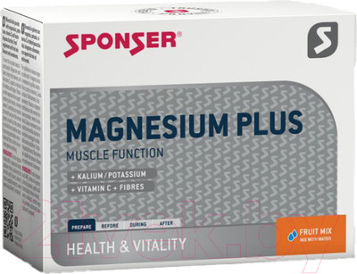 Витаминно-минеральный комплекс Sponser Magnesium Plus / 80880 (20x6.5г)