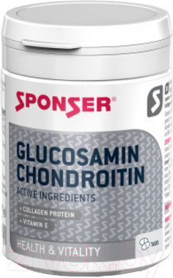 Хондропротектор Sponser Glucosamin Chondroitin Tabs / 80890 (180шт)
