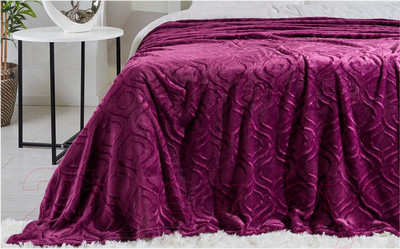 Плед АртПостель Узор 15-013 (150x200, фиолетовый)