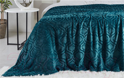 Плед АртПостель Узор 15-016 (150x200, индиго)