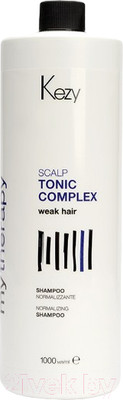 Шампунь для волос Kezy Normalizzante Поддерживающий лечебный эффект ежедневный (1л)
