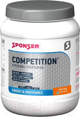 Изотоник Sponser Competition / 80145 (1000г, фруктовый микс)