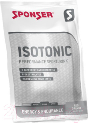 Изотоник Sponser Isotonic / 08029 (5x52г, красный апельсин)
