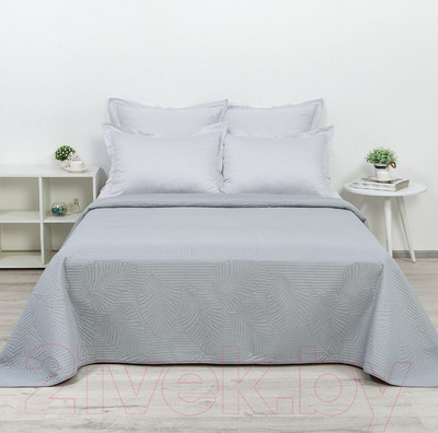 Покрывало АртПостель Серебристый 2242 (ультрастеп, 180x215)