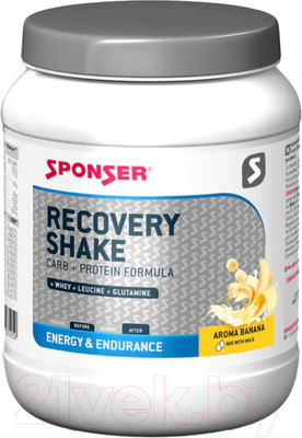 Гейнер Sponser Recovery Shake / 80303 (900г, банан)