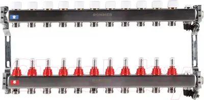 Коллекторная группа отопления Rommer RMS-1201-000011