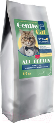 Сухой корм для кошек Pet's Brunch ДжентлКЭТ Утка с клюквой (13кг)