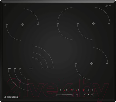 Электрическая варочная панель Maunfeld CVCE594SSMDBK Lux