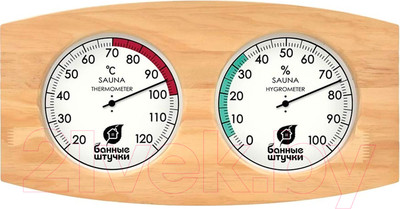 Термогигрометр для бани Банные Штучки Банная станция / 18059