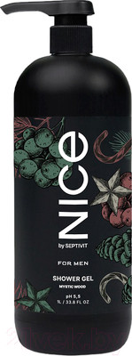 Гель для душа NICE by Septivit Mystic Wood (1л)