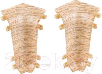 Уголок для плинтуса Ideal Классик 218 Дуб европейский (5.5см, 2шт, внутренний, флоупак)