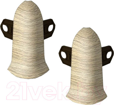 Уголок для плинтуса Ideal Классик 213 Дуб северный (5.5см, 2шт, наружный, флоупак)