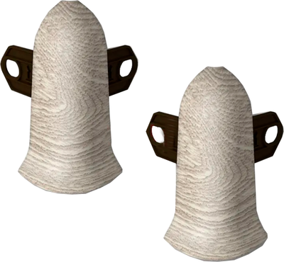 Уголок для плинтуса Ideal Классик 229 Дуб латте (5.5см, 2шт, наружный, флоупак)