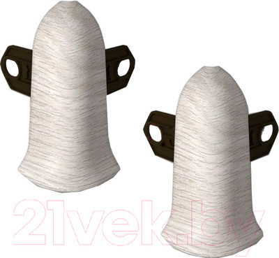 Уголок для плинтуса Ideal Классик 251 Ясень (5.5см, 2шт, наружный, флоупак)