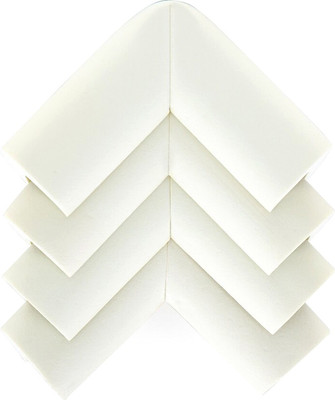 Набор накладок защитных для мебели Feedo Универсальная / 243202 (4шт, белый)