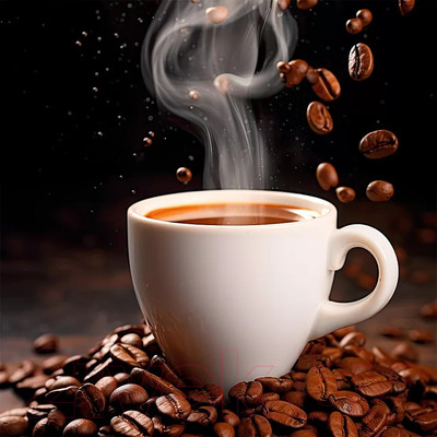 Картина на стекле Stamprint Кофейное удовольствие KT067 (30x30)