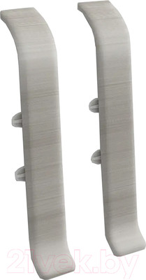 Соединитель для плинтуса Ideal Классик 268 Клен серый (5.5см, 2шт, флоупак)