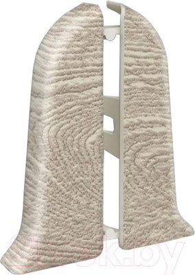 Заглушка для плинтуса Ideal Классик 229 Дуб латте (5.5см, 2шт, флоупак)