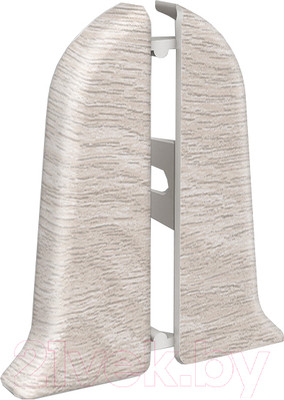 Заглушка для плинтуса Ideal Классик 251 Ясень (5.5см, 2шт, флоупак)