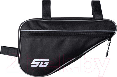 Сумка велосипедная STG FB-002 / Х113118 (черный/серый)