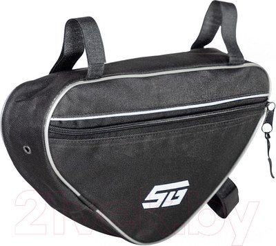 Сумка велосипедная STG FB-003 / Х113122 (черный/серый)