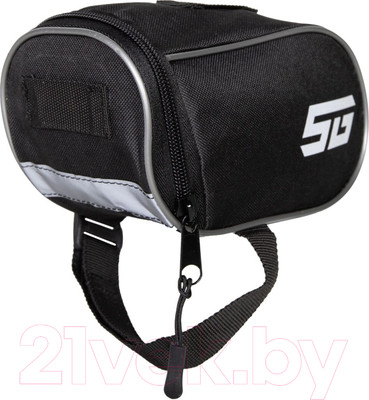 Сумка велосипедная STG FB-004 / Х113125 (черный/серый)