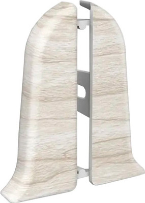 Заглушка для плинтуса Ideal Классик 267 Клен белый (5.5см, 2шт, флоупак)