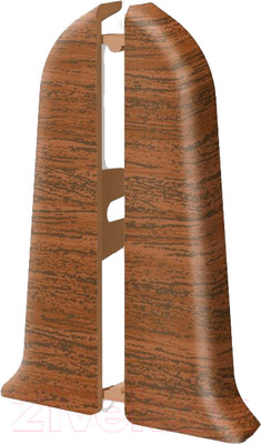 Заглушка для плинтуса Ideal Классик 341 Ольха (5.5см, 2шт, флоупак)