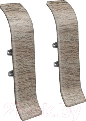 Соединитель для плинтуса Ideal Классик 205 Дуб капучино (5.5см, 2шт, флоупак)