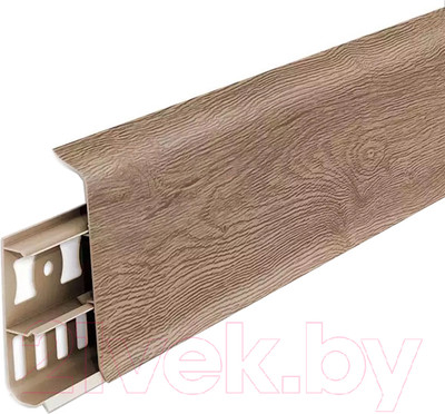 Плинтус Ideal Деконика 205 70мм (2.2м, дуб капучино)