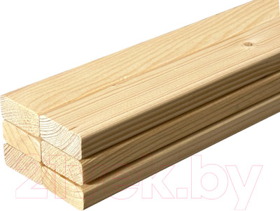 Брус Маркет Продукт Строганный 15x35x2000мм 1 сорт тех. сушка (6шт, хвойная порода)