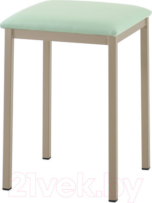 Табурет AMC Comfort 7 Г К10.10 (кожзам мятный/капучино)
