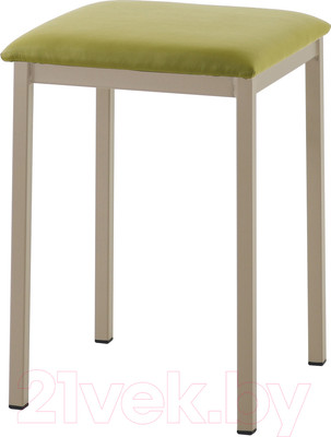 Табурет AMC Comfort 7 Г К10.11 (кожзам оливковый/капучино)