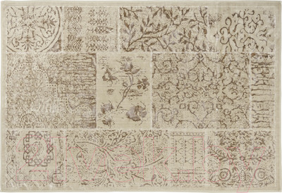 Ковер Karven Nostalji 120х180 / KV 033 (хлопок/вискоза, бежевый)