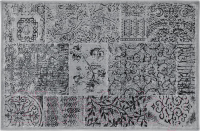 Ковер Karven Nostalji 120х180 / KV 033 (хлопок/вискоза, серый)
