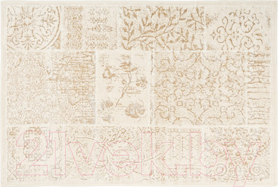 Ковер Karven Nostalji 120х180 / KV 033 (хлопок/вискоза, светло бежевый)