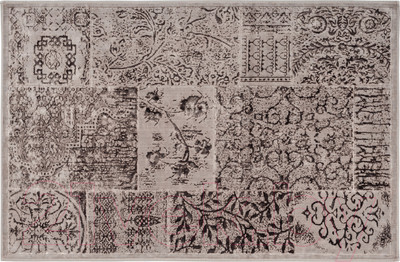 Ковер Karven Nostalji 120х180 / KV 033 (хлопок/вискоза, кофе)