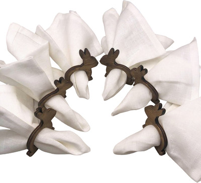 Сервировочная салфетка ОМурМебель Зайцы с кольцами (6шт)