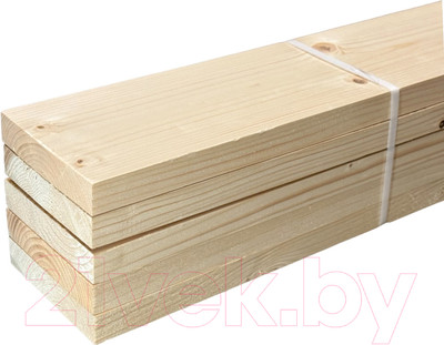 Доска Маркет Продукт 25x125x3000мм 2 сорт тех. сушка (5шт, хвойная порода)